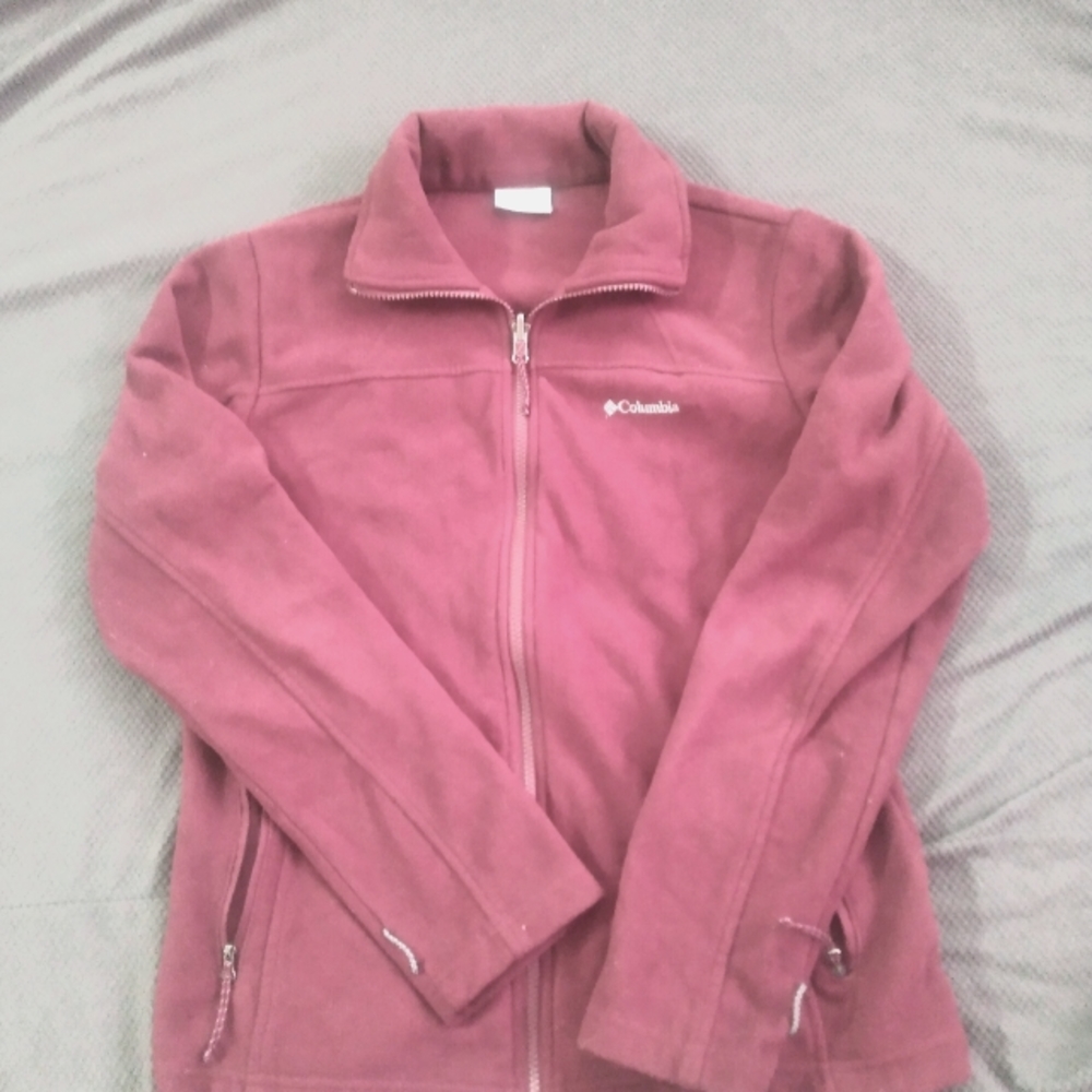 Medium Maroon Women's Columbia jacket